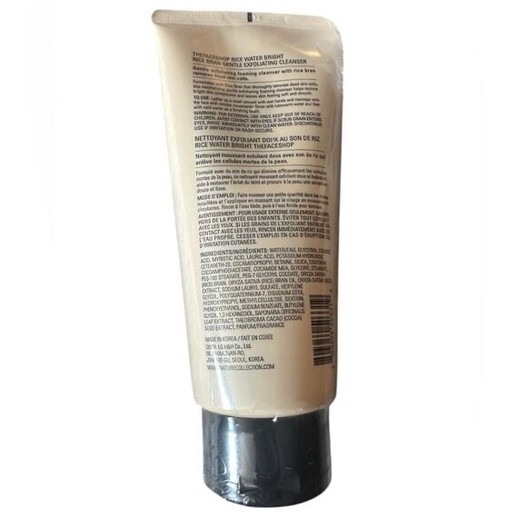 The Face Shop Rice Water Bright Exfoliating Cleanser - Picture 2 of 3